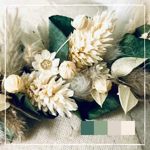 DIY Kit - Flower Hoop aus Trockenblumen