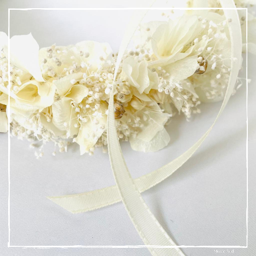 DIY Kit - Haarkranz/ Flowercrown aus Trockenblumen