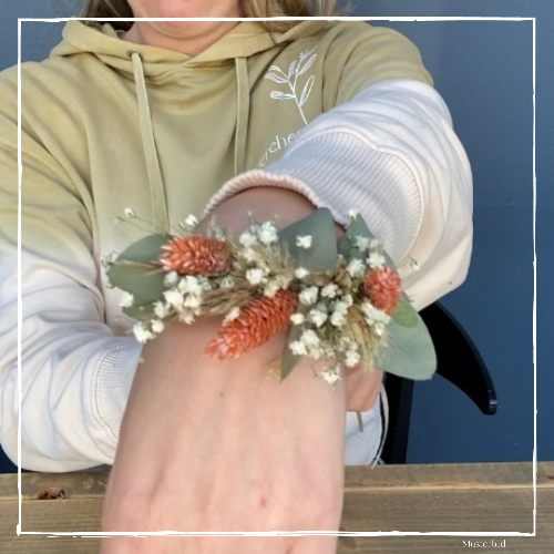 DIY Kit - Armband aus Trockenblumen