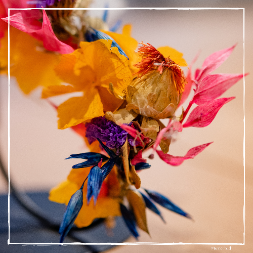 DIY Kit - Stabkerzen Hoop aus Trockenblumen