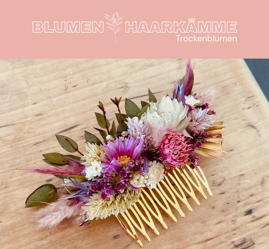 Blumen Haarkämme
