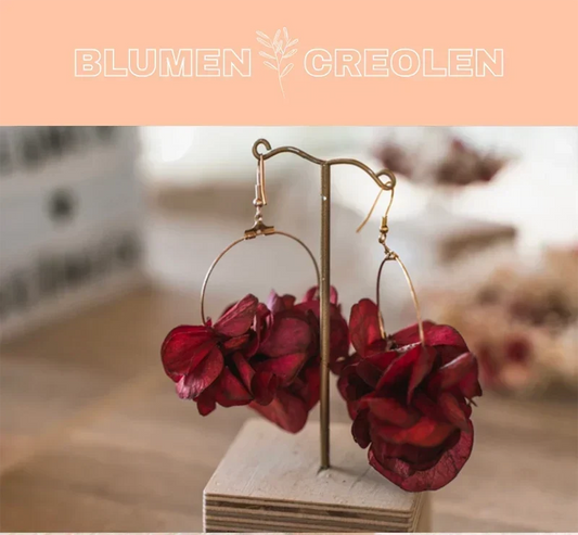 Flower Creolen