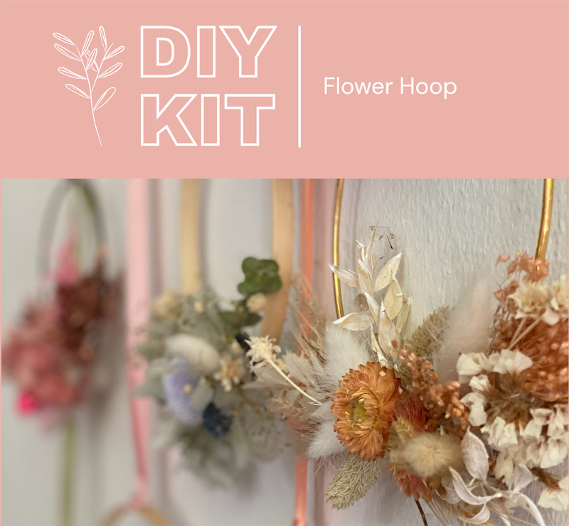 DIY Kit - Flower Hoop Trockenblumen