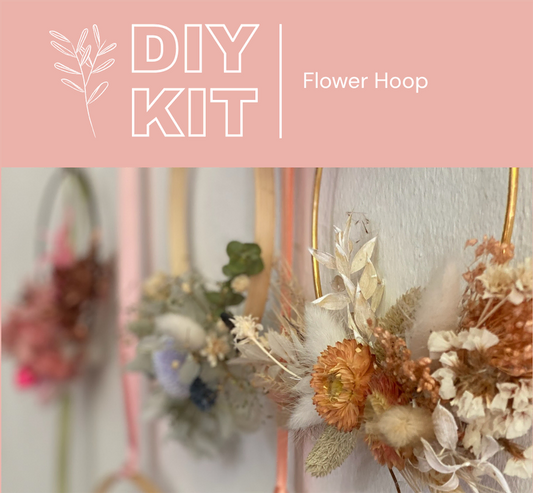 DIY Kit - Flower Hoop Trockenblumen