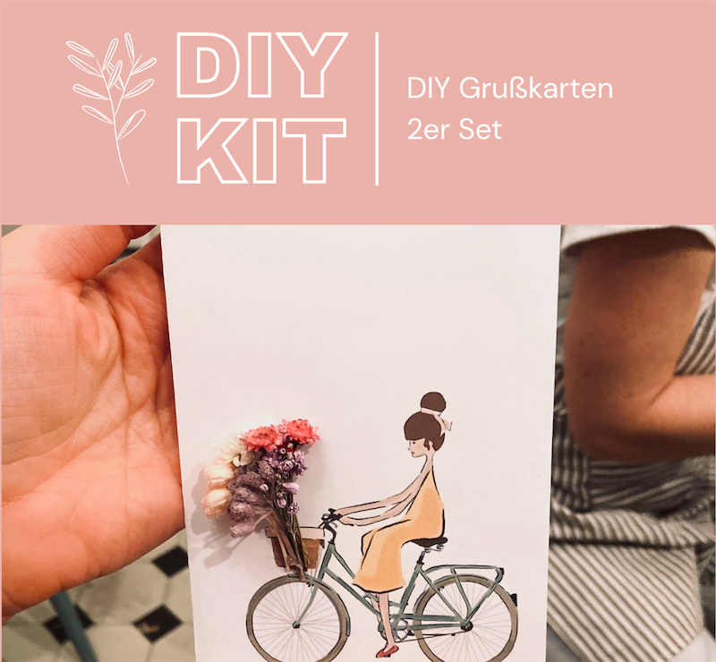 DIY Kit - Grußkarten 2er Set