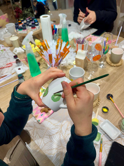 Glühweintassen Painting