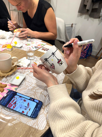 Glühweintassen Painting