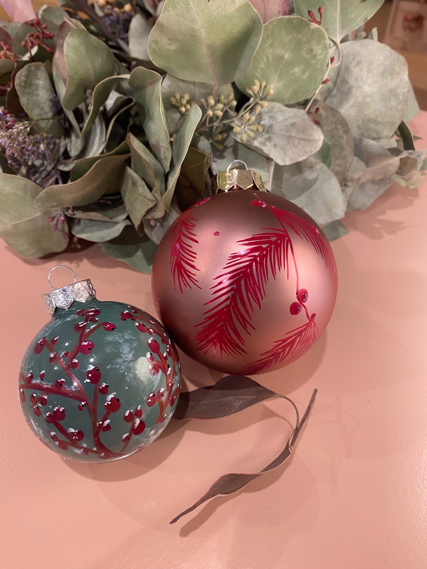 Weihnachtskugeln gestalten