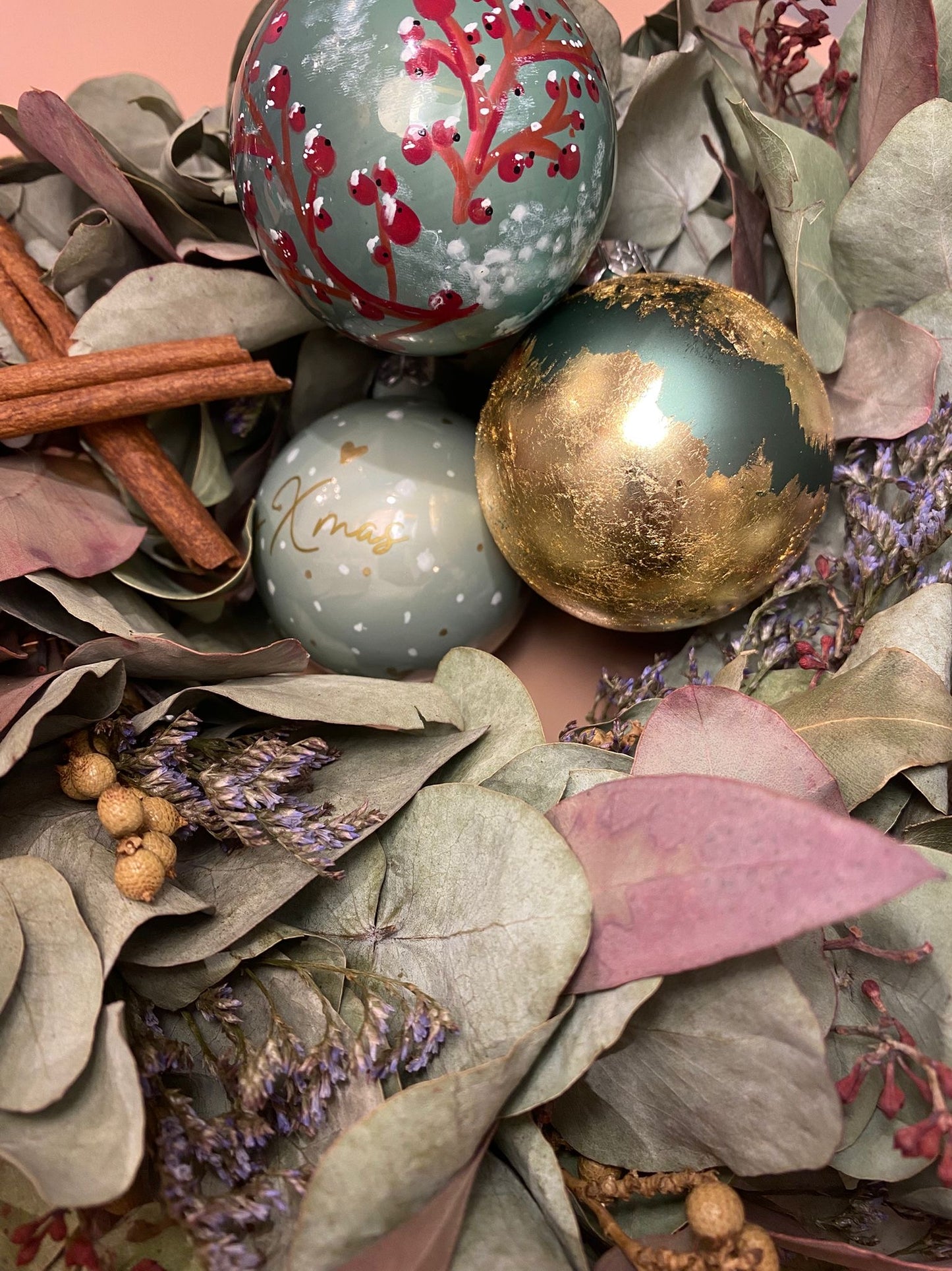 Weihnachtskugeln gestalten