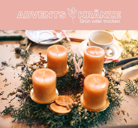 Adventskranz binden