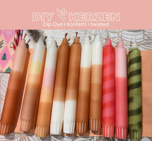 Dip Dye Kerzen