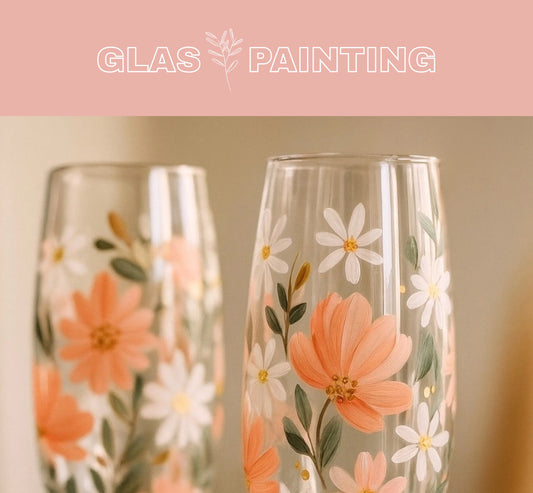 ♥ Jubiläums-Special ♥  Sektglas Painting