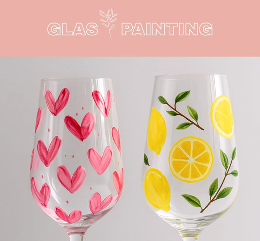 ♥ Jubiläums-Special ♥  Sektglas Painting