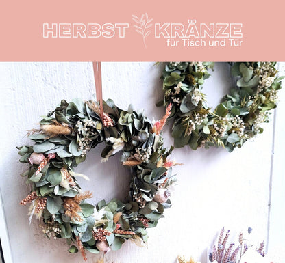 Herbstkranz binden