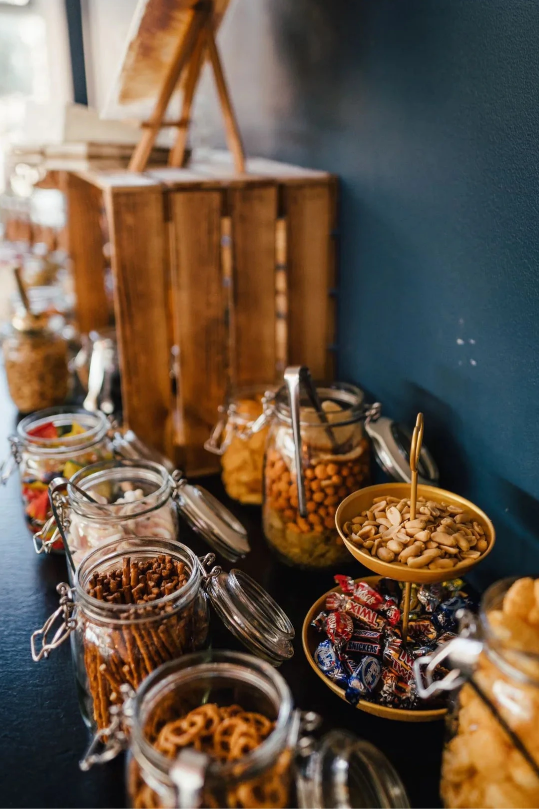 Candybar fuer Hochzeit