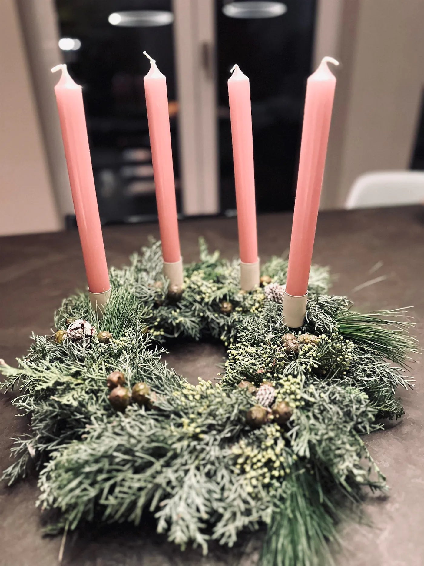 Adventskranz binden