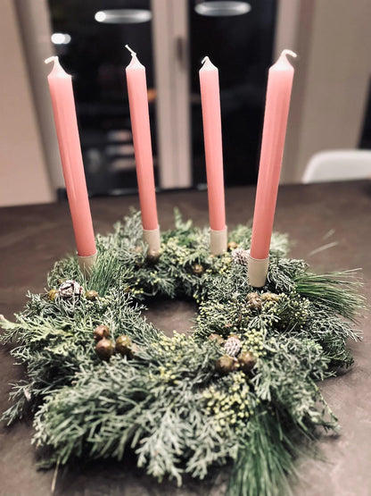 Adventskranz binden