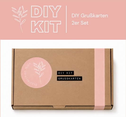 DIY Kit - Grußkarten 2er Set