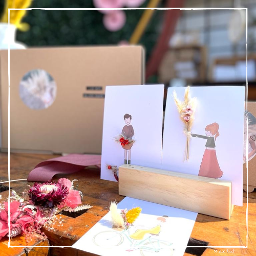 DIY Kit - Grußkarten 2er Set