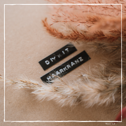 DIY Kit - Haarkranz/ Flowercrown aus Trockenblumen