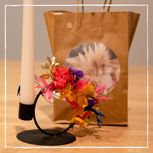Lade das Bild in den Galerie-Viewer, DIY Kit - Stabkerzen Hoop aus Trockenblumen
